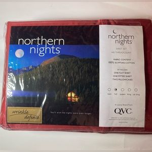 Northern Nights by QVC Spice Full Sheet Set